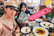 吴尊与家人到法国旅游,和儿子排队给老婆买钻戒,花钱毫不吝啬
