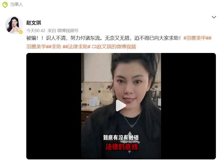 《爱情公寓》“秦羽墨”称被合伙人骗，对方长期霸占公章、合同，多位加盟商维权