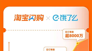 淘宝闪购×饿了么日订单数超8000万，外卖大战卷上天！