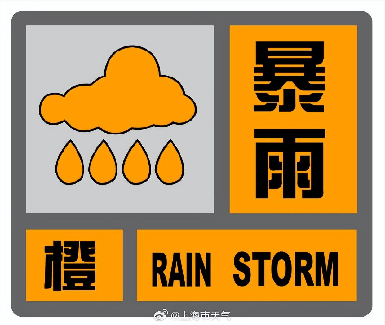 最新确认：“竹节草”傍晚前后登陆上海！地铁发布最新运营信息，暴雨预警更新为橙色