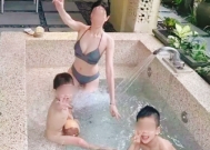 曝释永信情人和孩子照片,女方身材完美,孩子大概7、8岁